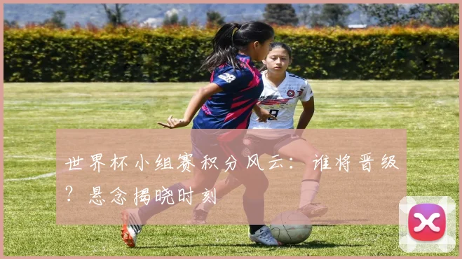 世界杯小组赛积分风云：谁将晋级？悬念揭晓时刻
