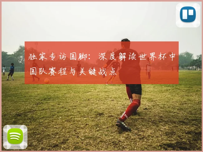 独家专访国脚：深度解读世界杯中国队赛程与关键战点